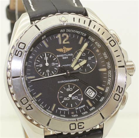 Breitling aeromarine chrono shark